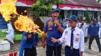 Satpol PP Damkar Padang Panjang Sosialisasikan mencegah bahaya kebakaran kepada pelajar