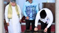 Pj Wako Padang Resmikan Mushola yang naik status menjadi Mesjid