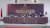 KPUD Padang Panjang tetapkan jumalh pemilih pada pilkada 2024
