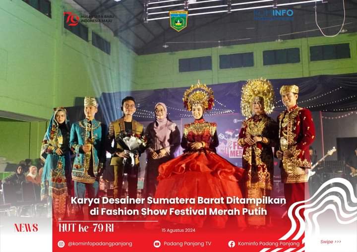 Desainer sumbar tampilkan karya mereka di festival merah putih