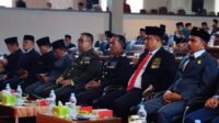 Bupati bersama Muspida serta DPRD setempat mendengar pidato kenegaraan