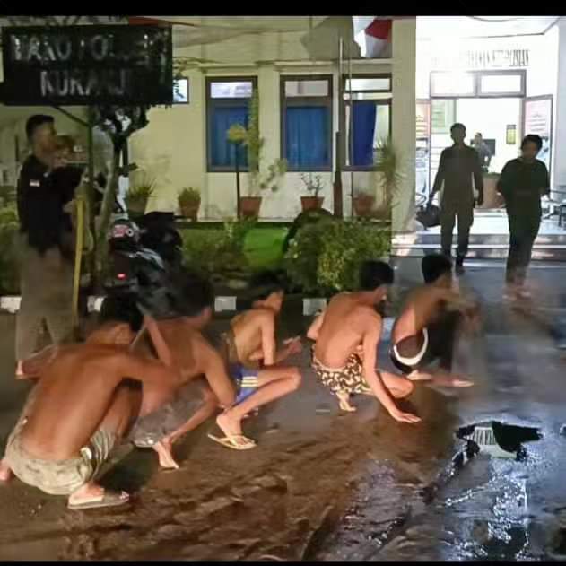 6 remaja diduga hendak tawuran diamankan satpol pp