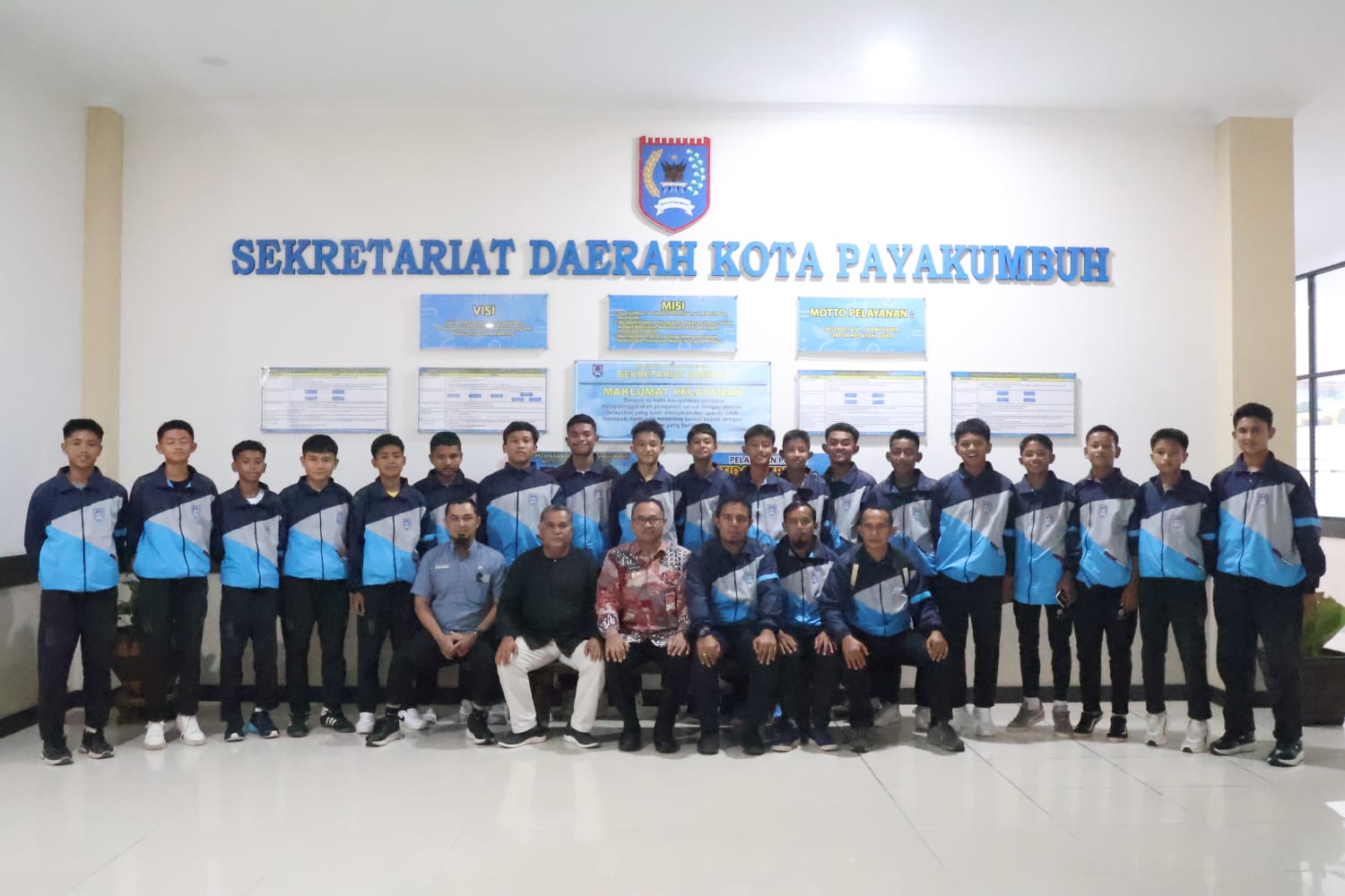 Harumkan nama payakumbuh tim GSI disambut Pj Wako