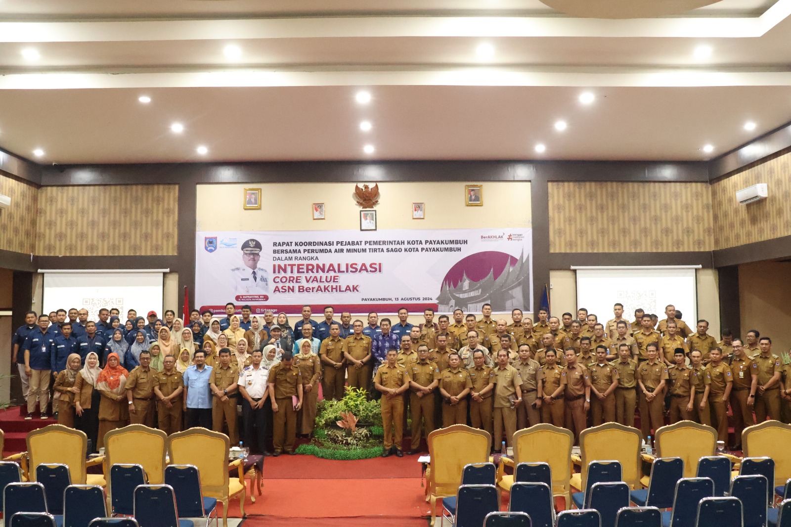 Rapat koordinasi Pemko Payakumbuh dengan Pamtigo Tirtasago