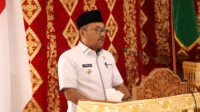 Pj Wako Payakumbuh sampaikan nota keuangan rancangan perubahan APBD di gedung dprd