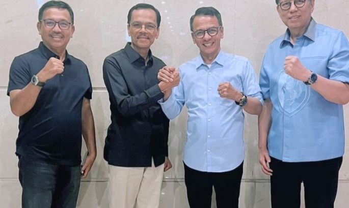 Safaruddin resmi gandeng Darman Sahladi pada kontestasi pilkada