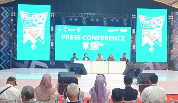 Konfrensi pers kegiatan SMK Sumbar Expo 2024