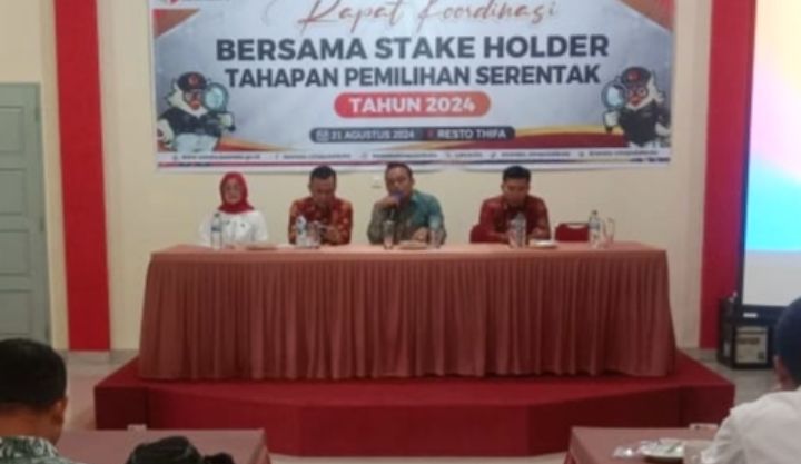 Rakor bawaslu 50 kota bersama stakeholder