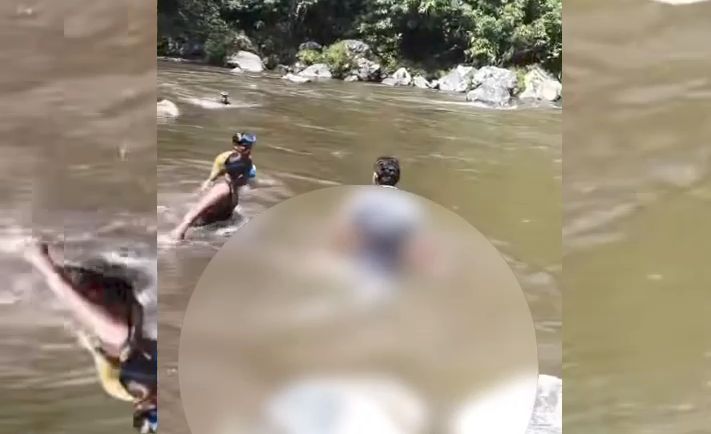 Penemuan korban hilang di lubuk kasai pasaman